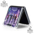 DC Comics Gotham Knights Characters Galaxy Z Flip6 Clear Case